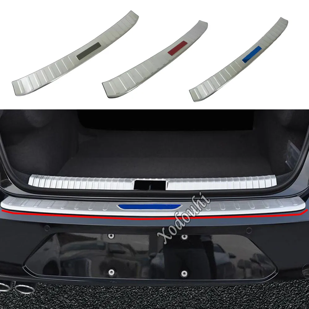 Auto esterno paraurti posteriore tronco trim piastra di copertura del pedale Per Il VW Volkswagen Passat B8 Berlina Variante Alltrack 2015 2016 2017 2018