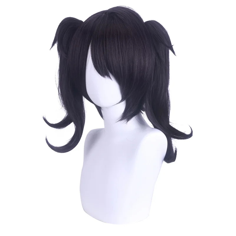 Game Needy Girl Overdose Cosplay Wig Anime JK Uniform Lolita Leather Skirt Dress KAngel Ame Chan Costume Christmas Party Outfit view 6