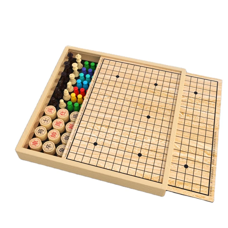 Customized 12-in-1 Multi-Functional Children's Educational Toy Party Board Game Set Gift for Parent-children Interaction Game