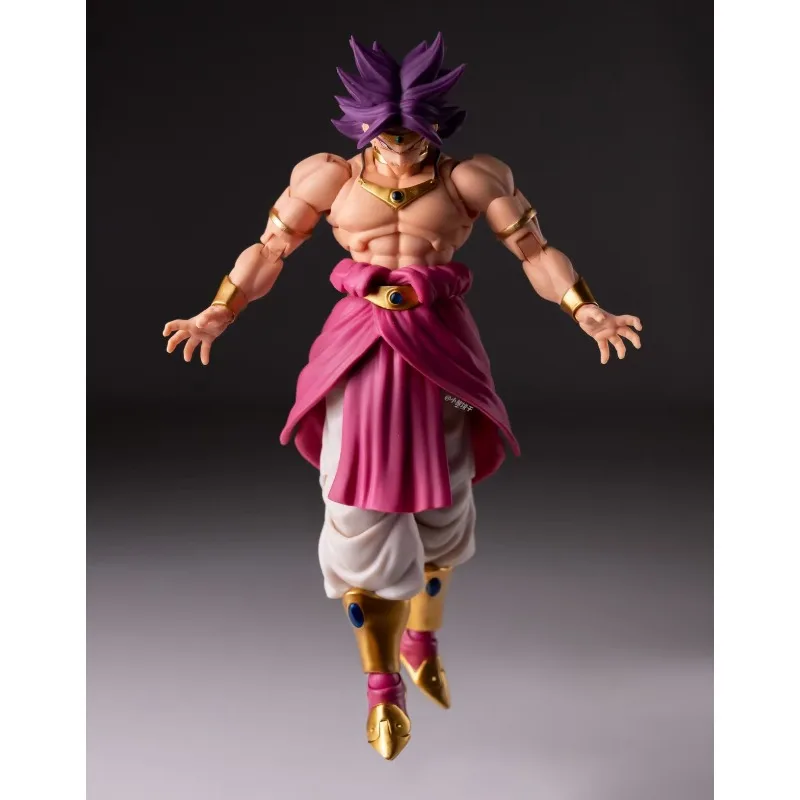 Neues Produkt ZL Studio Skinny Broly Dragon Ball Super Saiyan Broly Krieger Antiker Kriegstiger Anime Actionfigur Modell Spielzeug Geschenk – Detail 4