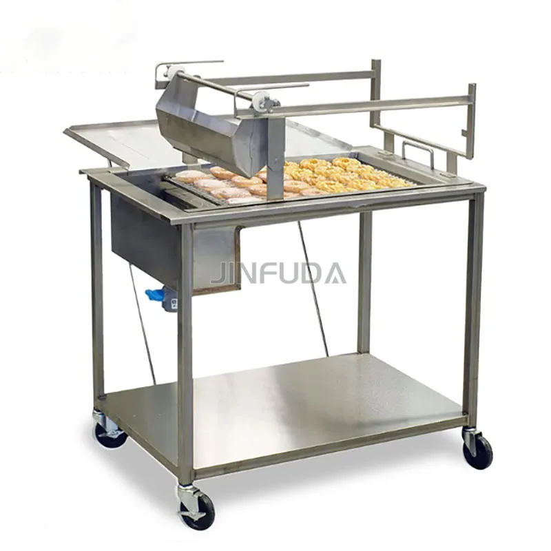 Commercial Doughnut Fryer Maker High Quality Donut Glazing Machine Donut Glazer Donut Decorating Maker - view 2