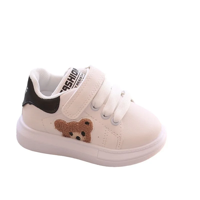 Kinderschuhe Jungen Sneaker Frühling und Herbst Kind Baby lässig Mode Turnschuhe Mädchen weichen Boden trend ige weiße Schuhe