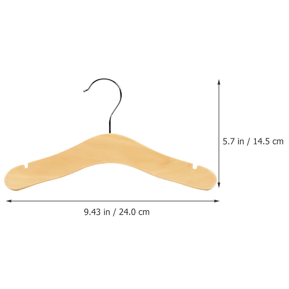 5 قطعة الشماعات الخشبية الشماعات مواد من الستانليس ستيل السلس لا نتوءات تخزين شماعات شماعات الملابس
