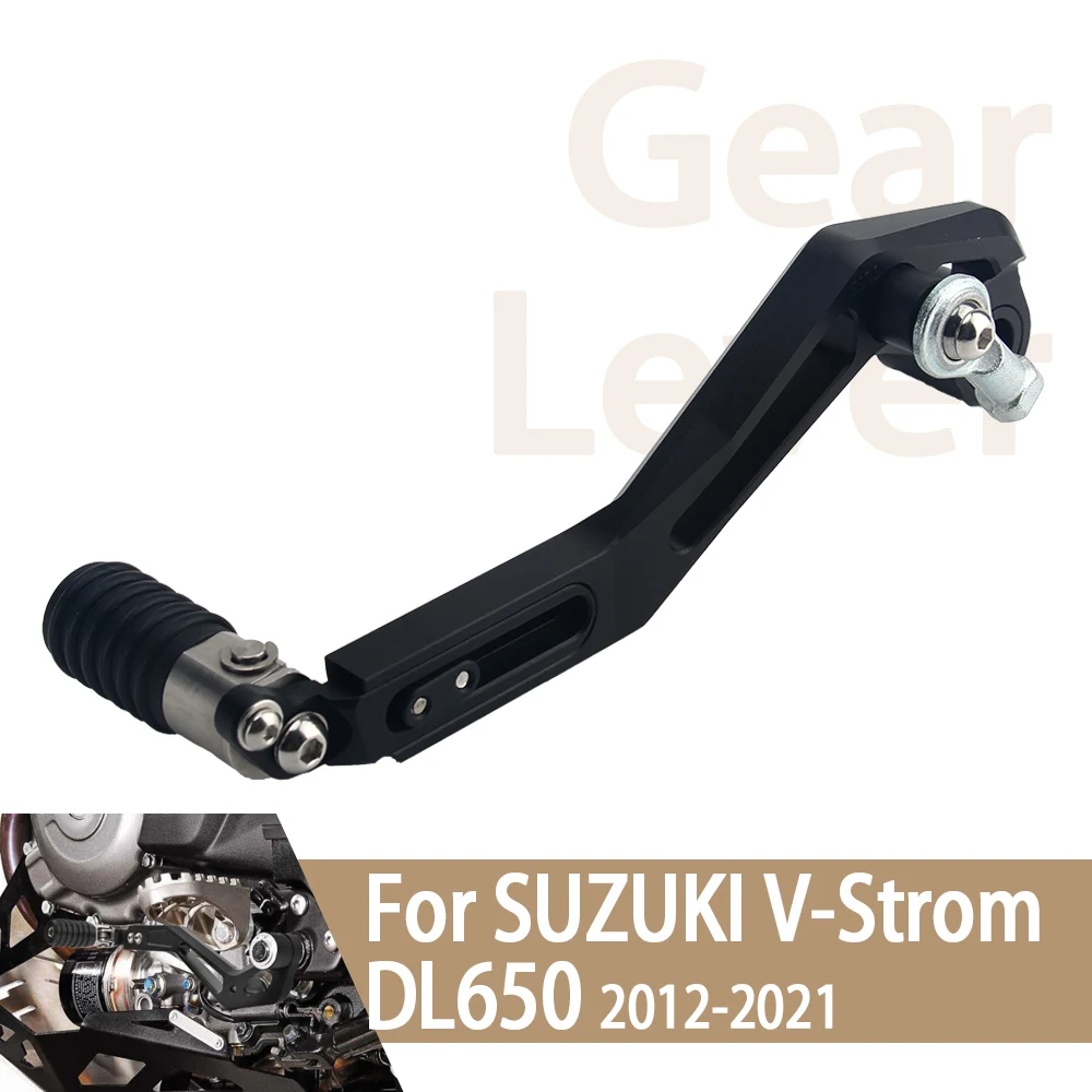 Motorcycle Adjustable Folding Gear Shifter Shift Pedal Lever For V-Strom DL 650 V-STROM 650/XT DL650 2017-2021 2018 2019 2020