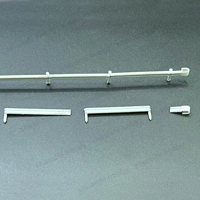 Масштаб 1/64, модель ограждения для шоссе, сращиваемый барьер для предотвращения столкновений, неокрашенные перила из смолы для диорамы, сцены, украшение «сделай сам»