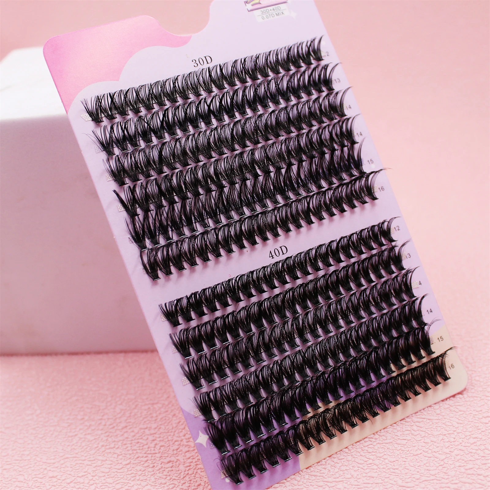 Ciglia Finte Fai-da-Te 12 File - Eyelash Extensions recensione e prezzo