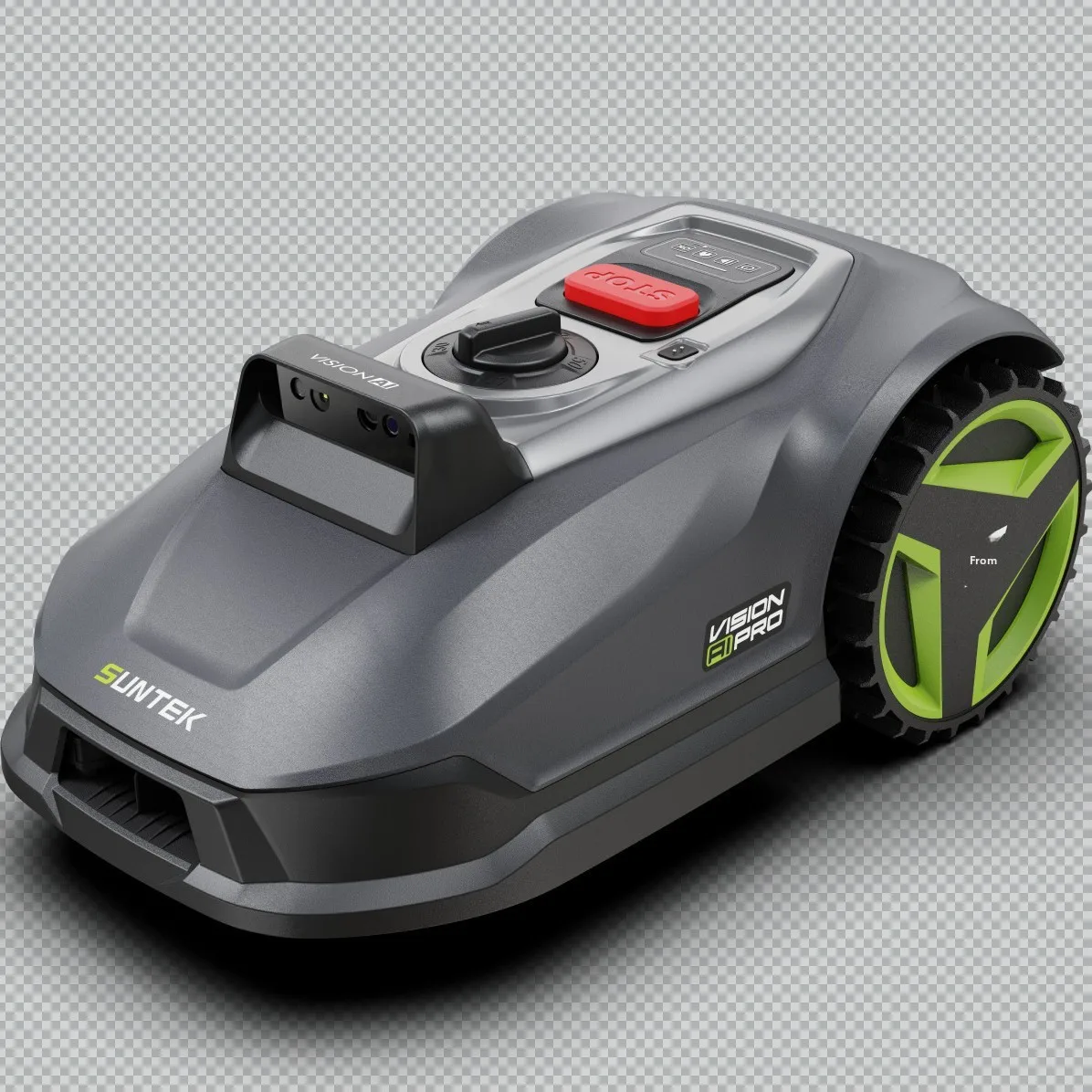 Three-eye SRM4050 Mowing Robot Intelligent Navigation Automatic Mower Courtyard Greening Special Weeding Equipment 480-Minute