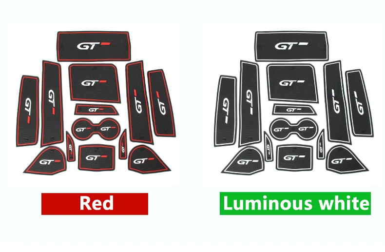 Für Peugeot 3008 5008 GT 2016 2017 2018 2019 2020 2021 2022 2023 Auto Tor Slot Tasse Matte Tür Nicht-slip Gummi 3D Zubehör – Detail 6