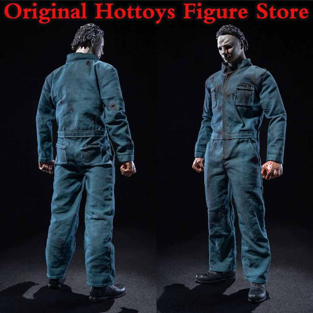 In Stock HMTOYS F003 1/6 Scale Male Soldier Halloween American Horror Movies Full Set 12-inch Action Figure Doll Fans Gifts