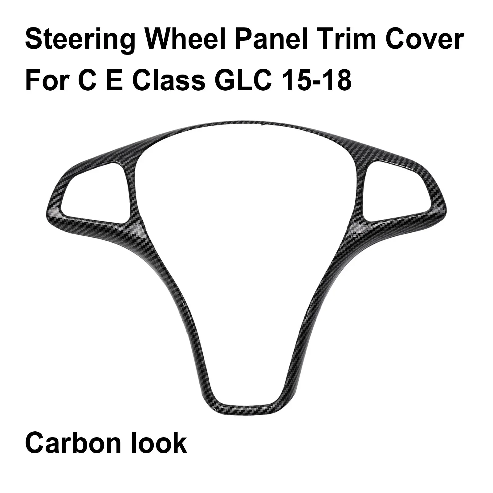 

High Quality Useful Brand New Wheel Cover Part Accessories Carbon Pattern For Benz W213 W205 C E GLC For Mercedes