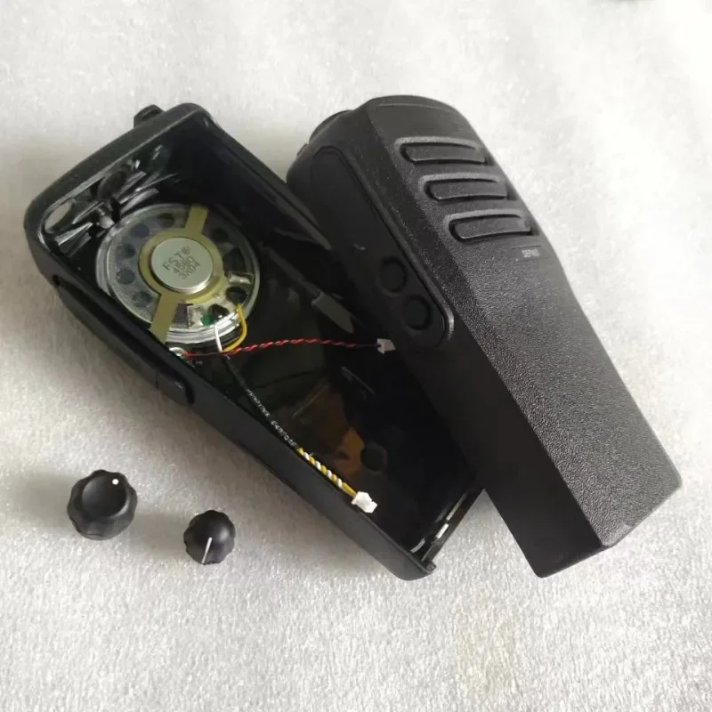 모토로라 DEP450 CP200d DP1400 XIR P3688 무전기 수리 부품용 스피커가 포함된 라디오 전면 커버 하우징 케이스 키트
