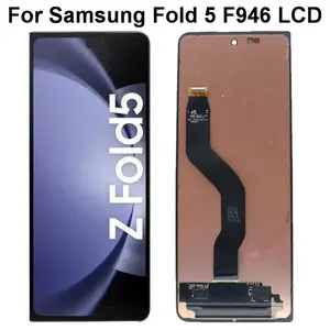 AMOLED For Samsung Z Fold5 F946B DS F946U F946W LCD Display Touch Digitizer Assembly For Samsung Galaxy Z Fold 5 F946 LCD Screen
