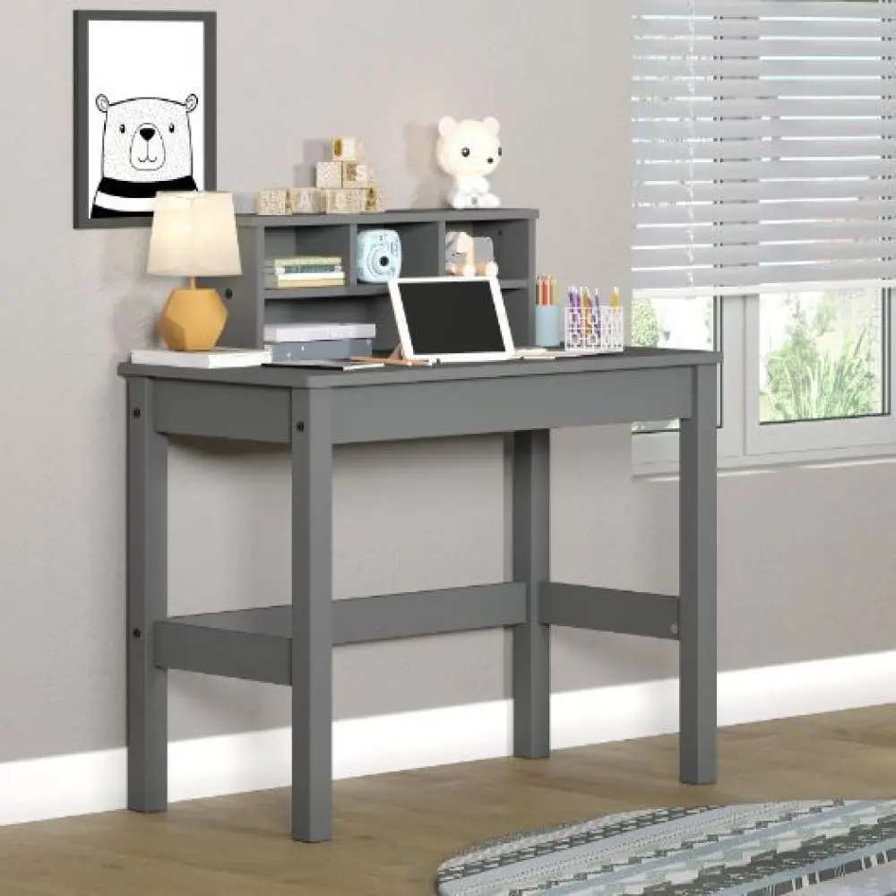 

ACME Logan Writing Desk Gray Finish