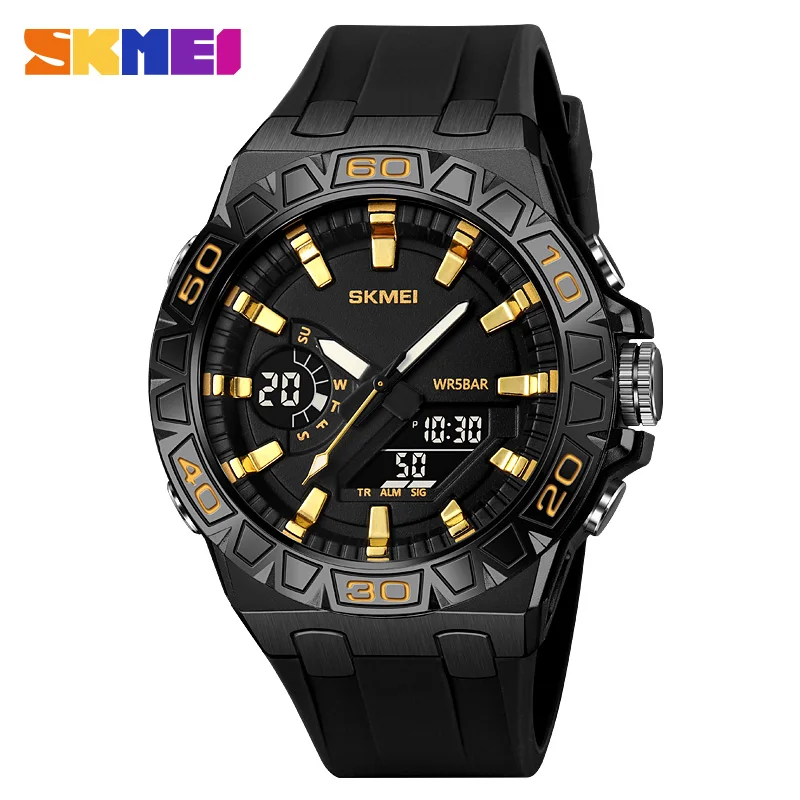 

SKMEI Japan Digital Electronic Watches Sports 50Bar Waterproof LED Light Wristwatches For Business Men's Watch Fashion