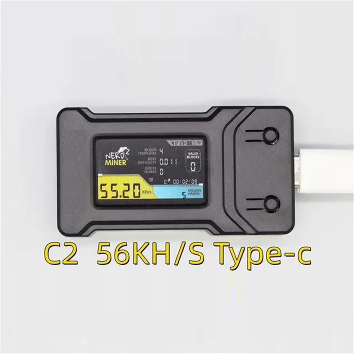 Nerdminer V2 56K T-Display Hashrate 56 K/S Plug and Play BTC Crypto Solo Miner Bitcoin Mining Machine Btc Lottery Machine