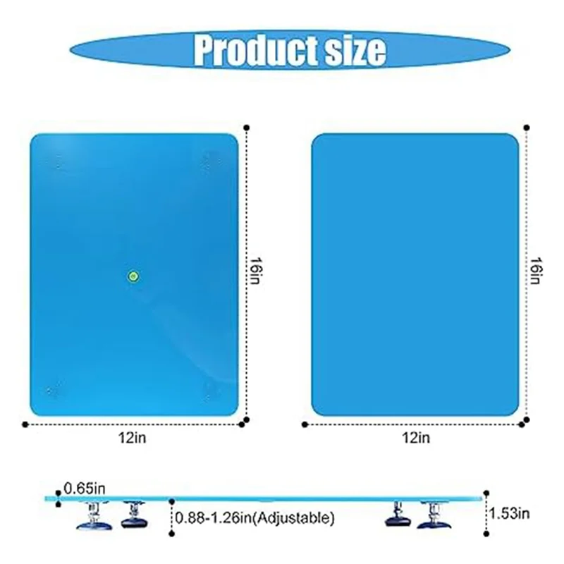 Resin Leveling Board for Epoxy Resin,for Epoxy Multipurpose Self Leveling Resin Crafts Table for DIYArt Supplies Acrylic