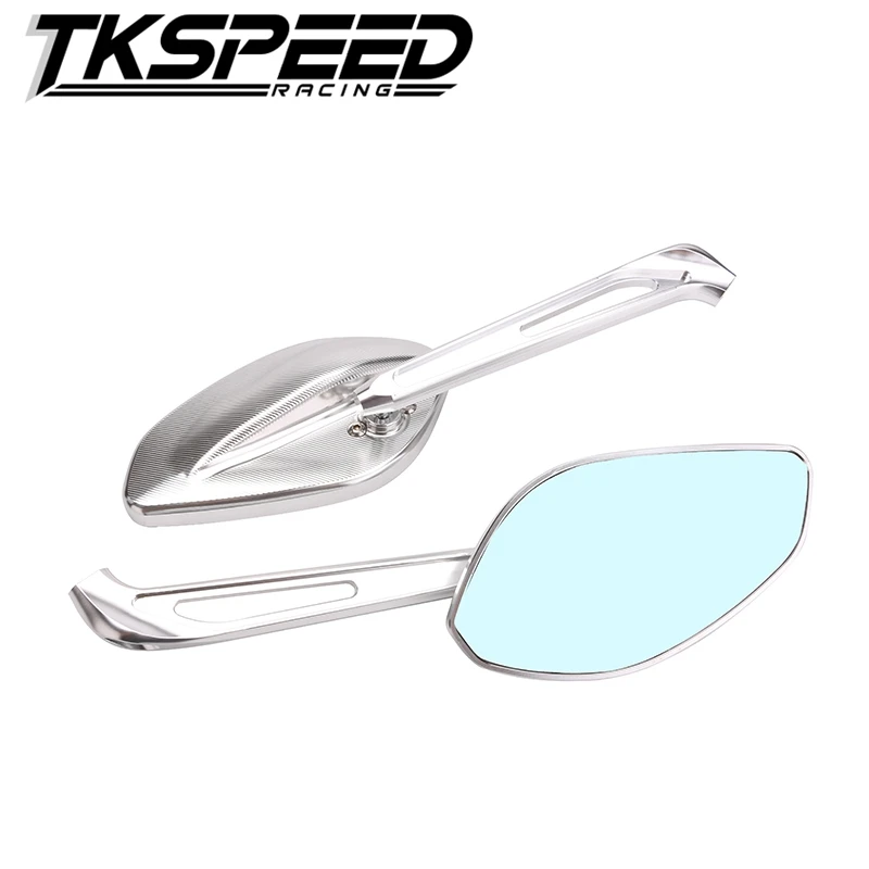 CNC Aluminum motor bike Side mirror For Universal Para Moto de Calle Deporte Scooter CRUISER