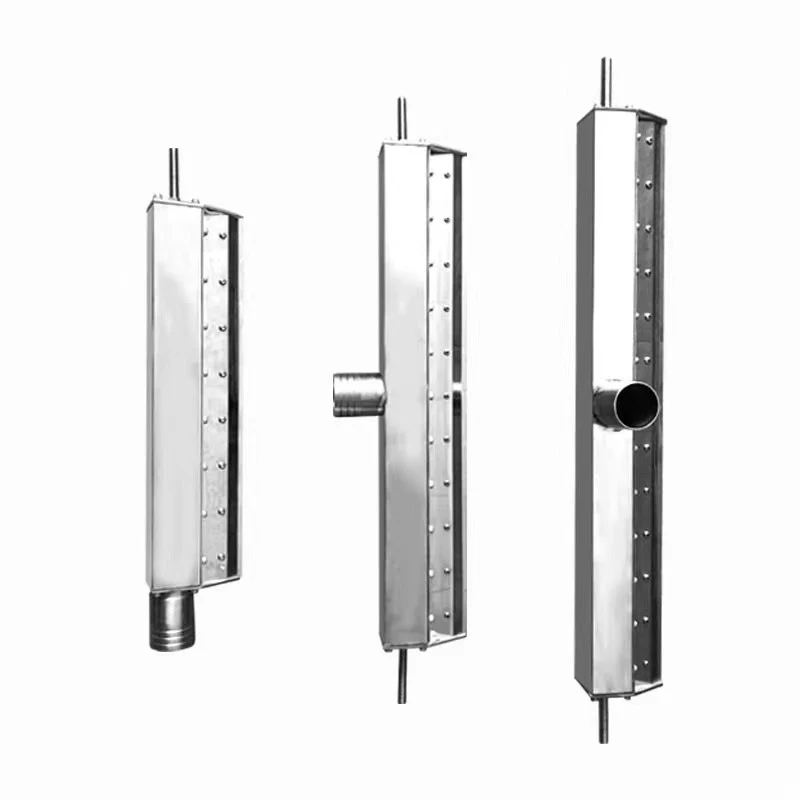 30-950mm 304 stainless steel wind knife Industrial fan power knife nozzle blows water for dust removal, single-sided air inlet