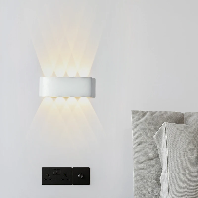 Imagem -06 - Moderna Lâmpada de Parede Led Ip65 à Prova Dip65 Água Luzes Parede para Jardim ao ar Livre Arandela para Sala Estar Fundo Decoração Holofotes Iluminação