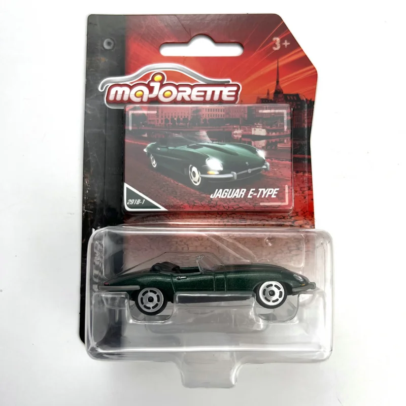 Majorette Vintage car   1/64   JAGUAR E Diecast Model Car Kids Toys Gift