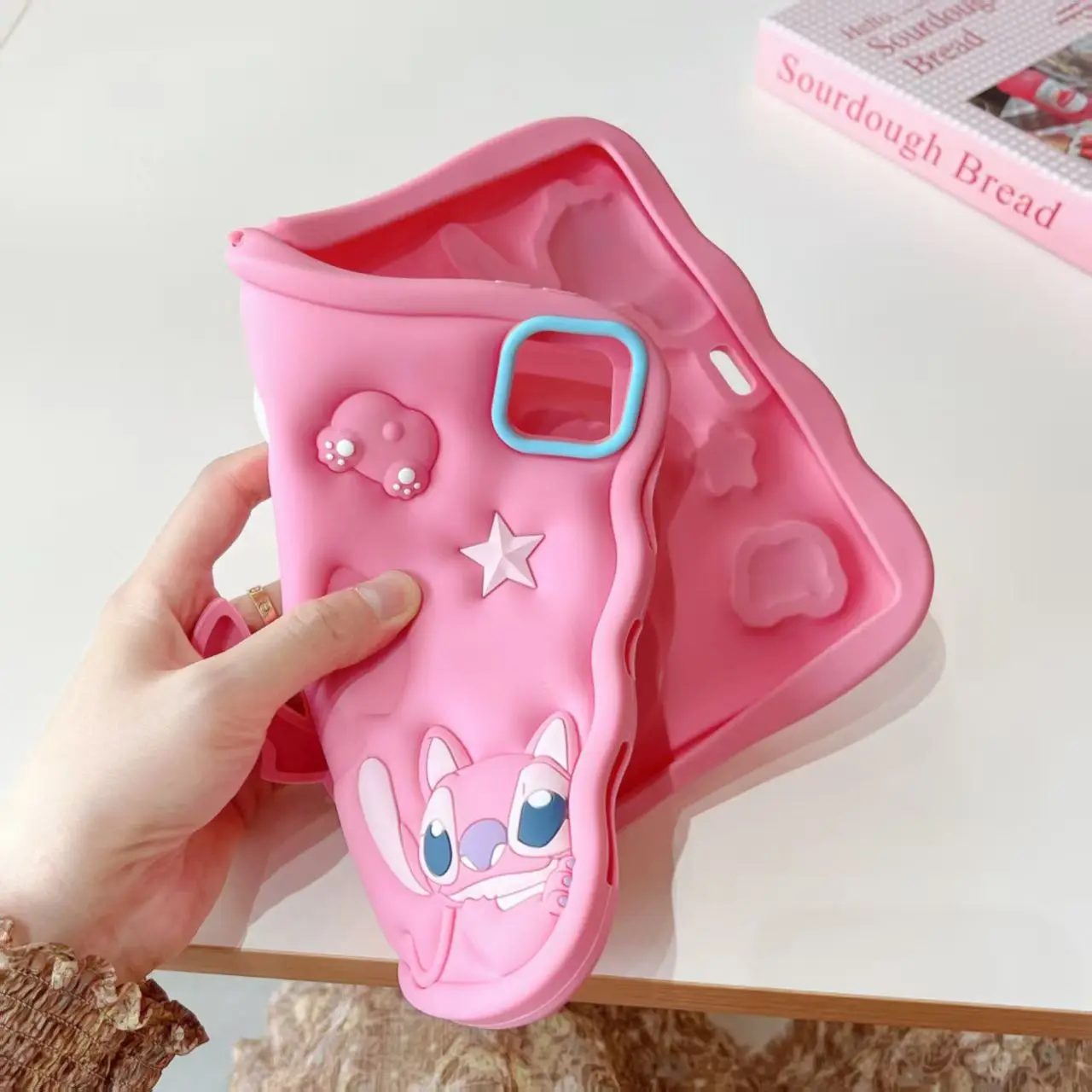 ديزني ستيتش لجهاز آيباد 10.2 7th 8th 9th 10th Gen Air 3 4 5 10.9 Mini 6 9.7 Pro 11 12.9 بوصة حافظة واقية للأطفال من السيليكون اللوحي #5