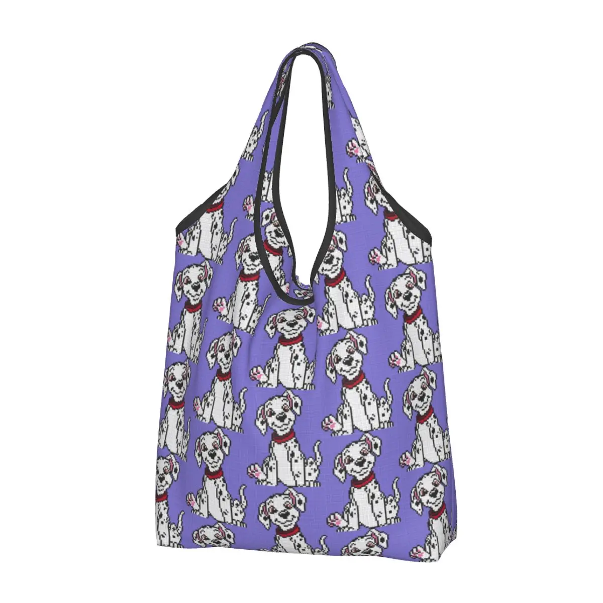 Fashion Printing Disney One Hundred And One 101 Dalmatians Shopping Tote Bag Portable Shoulder Shopper Animated Films Handbag