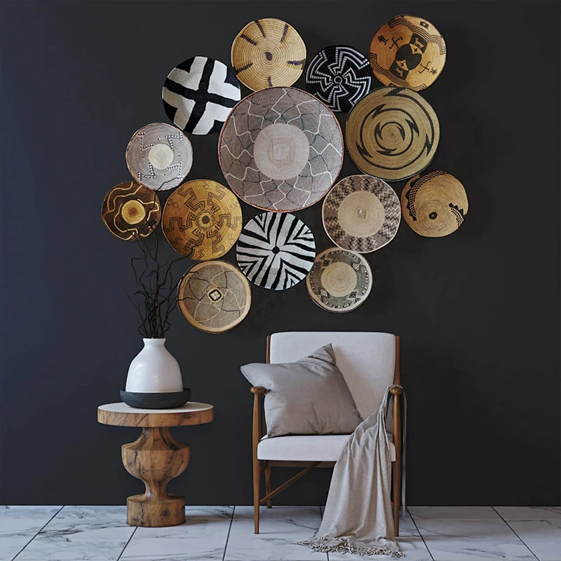 

entrance hanging hanging plate living room South East Asia pendant decoration decoration wall hanging