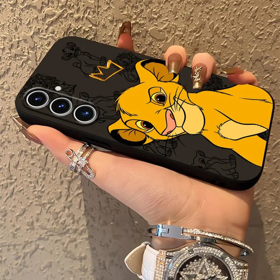 ديزني الأسد الملك الحال بالنسبة لسامسونج غالاكسي A54 A71 A51 A52 A33 A34 A24 A31 A72 A73 A14 A15 A16 A21s A17 A23 A12 A13 A35 A41