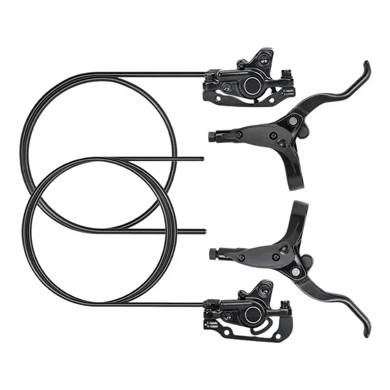 

Ebike Hydraulic Brake Kit Bicycles Hydraulic Disc Brake Hydraulic Brake Set Front 85cm And Rear 145cm Hydraulic Disc Brake Set