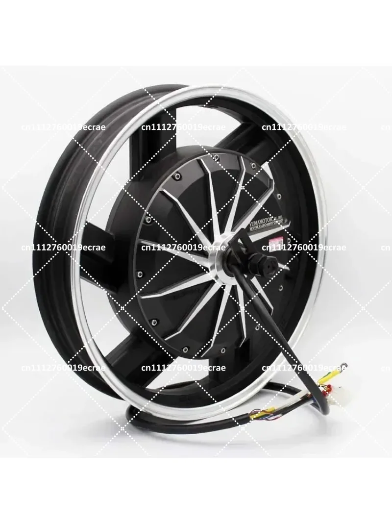 17 Inch 3000W 72V Electric Motorcycle Hub Motor Conversion Kit for Scooter