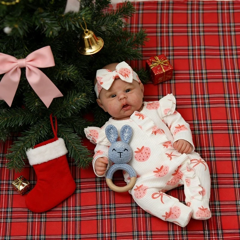 

Кукла Реборн Гунчи 50 см, высококачественная, ручная роспись Genesis, с видимыми венами, коллекционная художественная кукла