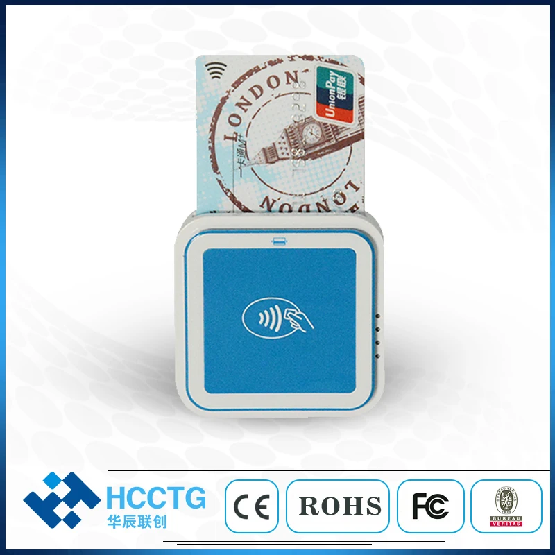 Bluetooth mobile card reader EMV Visa Master card payment three in one machine POS IC card reader skimmer I9