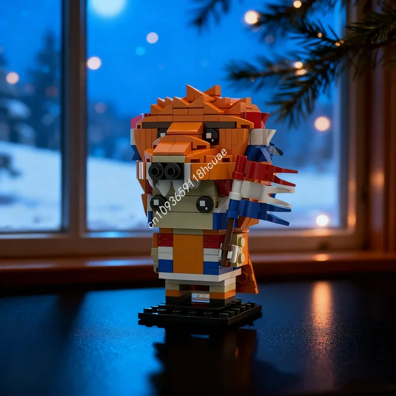 

304 детали MOC: Спортивный фан-конструктор «Нидерланды I». Сборные строительные блоки. Идея для креативных подарков на Рождество. Конструктор из кирпичиков.