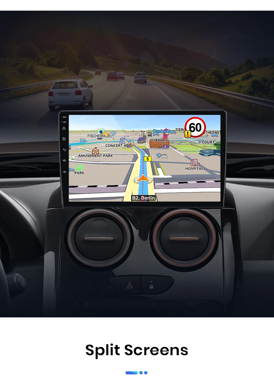 Junsun Autoradio für Renault Duster 2015 2016 2017 2018 CarPlay Android Auto FM RDS DSP BT GPS Navi SWC HD IPS Touchscreen Plug & Play Multimedia-Player Freisprecheinrichtung Original-Autostil-Haupteinheit – Detail 18