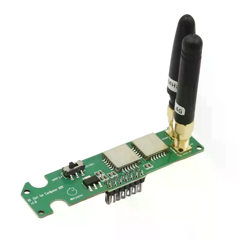 Pour M5Stack Cardputer ADV Cc1101 Nrf24 Module RF pour micrologiciel Bruce 2-en-1 Transmission et réception de Signal Sub GHz