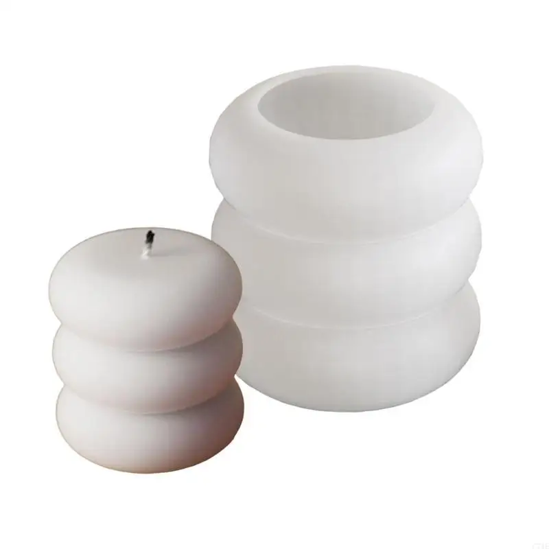 Silicone Round Molds 3D Round Flexible Molds Crafting Molds Suitable for Unique Aesthetic Home Decors and Present