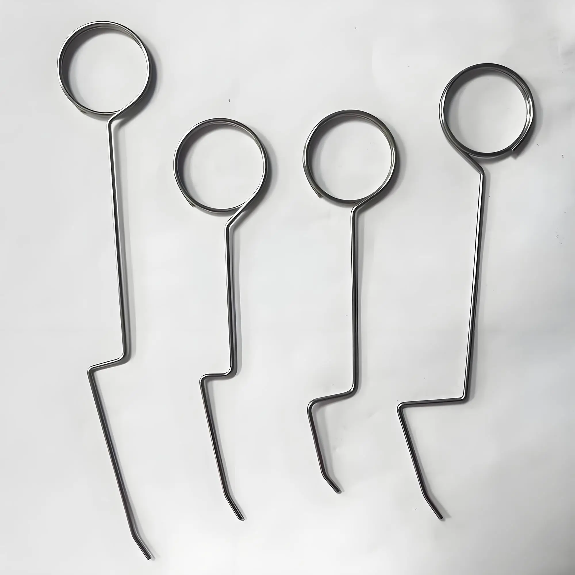4-Piece Locksmith Tool Kit with Hooks High-Quality Set for Beginners Lock Picking Training Disassembly Practice Tools