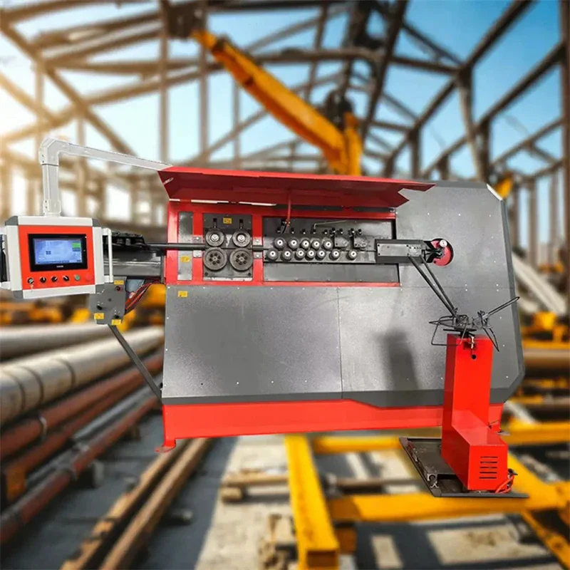 Factory Direct Sale CNC Wire Bending Hoop Machine Automatic Stirrup Bending Machine Various Metal Hoop Bending Machines