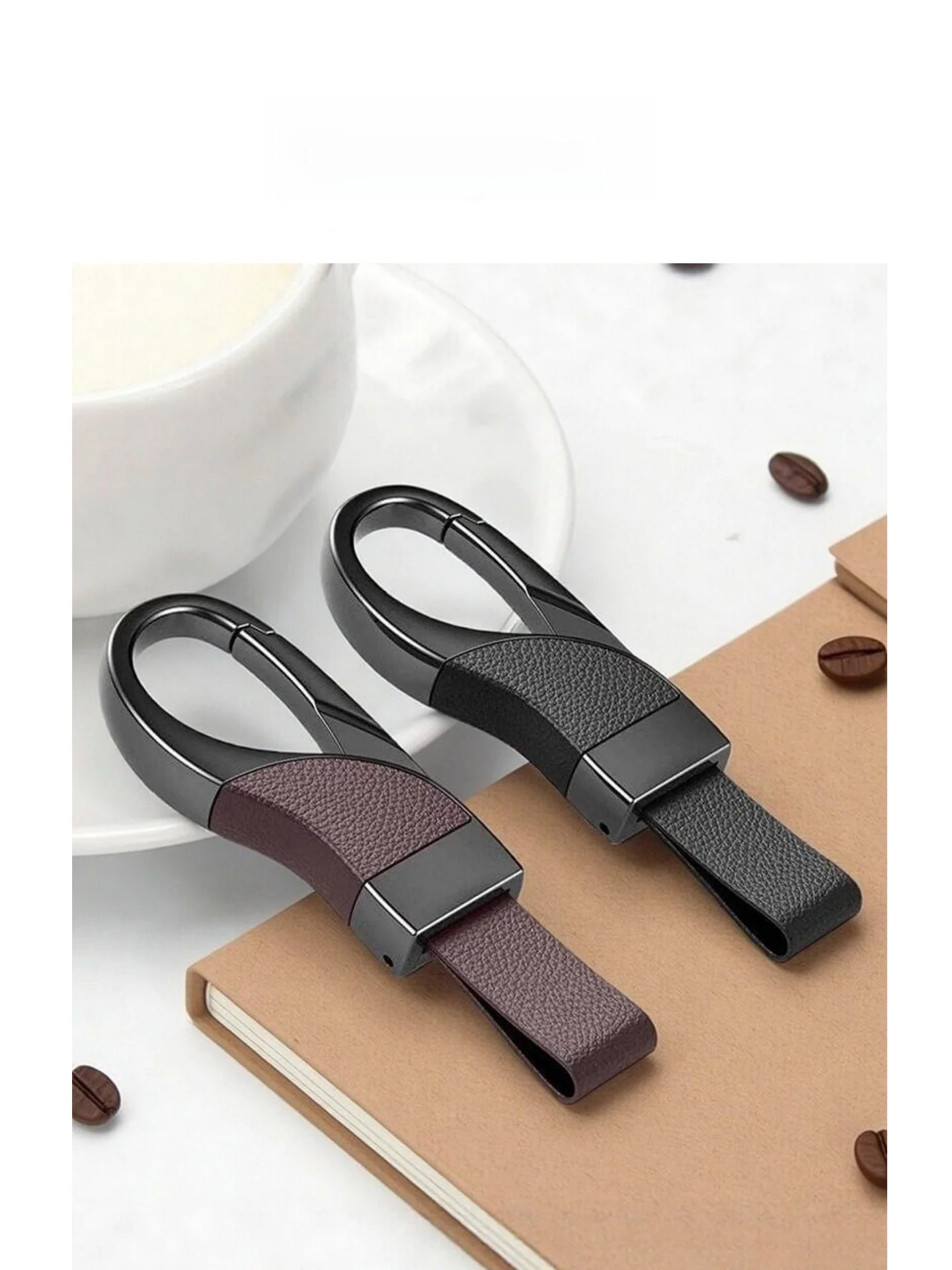 high-end-metal-leather-thickened-car-keychain-anti-loss-universal-hanging-ornament-for-driving-personal-car-accessories
