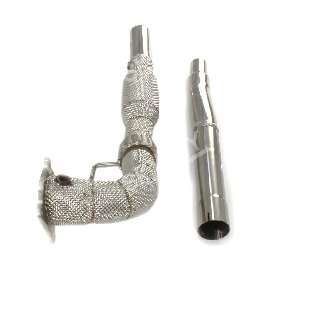 SKYLEY Downpipe For Golf Mk5 Mk6  GTi 2.0 TFSi A3 downpipe Racing decat exhaust Downpipe