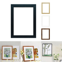 Modern Photo Frame Picture Art Frame Poster Frames Black White Oak Home Office Wall Decor 3.5*5inches