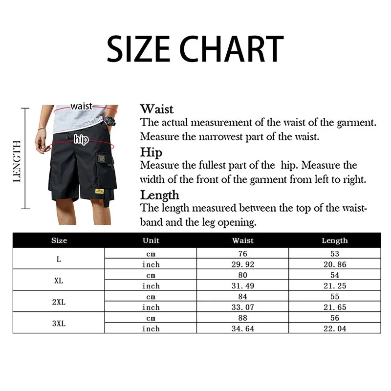 Summer Cargo Shorts Men Camouflage Buttons Loose Casual Multi-Pocket Baggy Shorts Streetwear Hip Hop Military Tactical Shorts