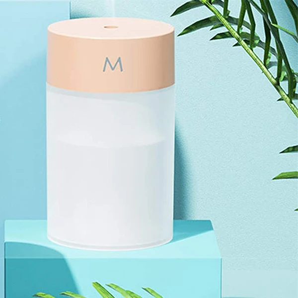 Mist Humidifier,Portable Colorful Night Light Quiet Humidifier Desktop USB Powered Auto-Off Humidifier For Home Bedroom