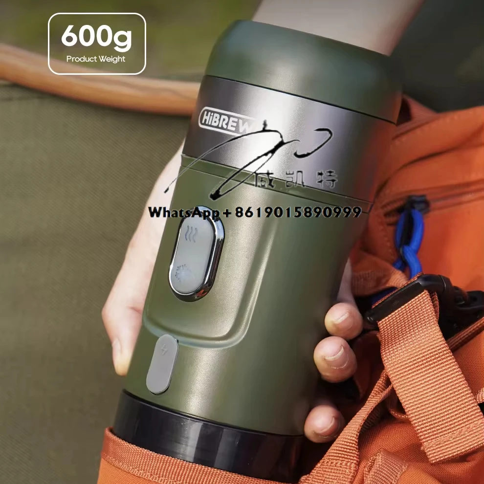 

HiBREW H4B Wireless Electric Car & Home Camping Portable Espress Dolce Capsule Powder Ground Coffee Maker Machine