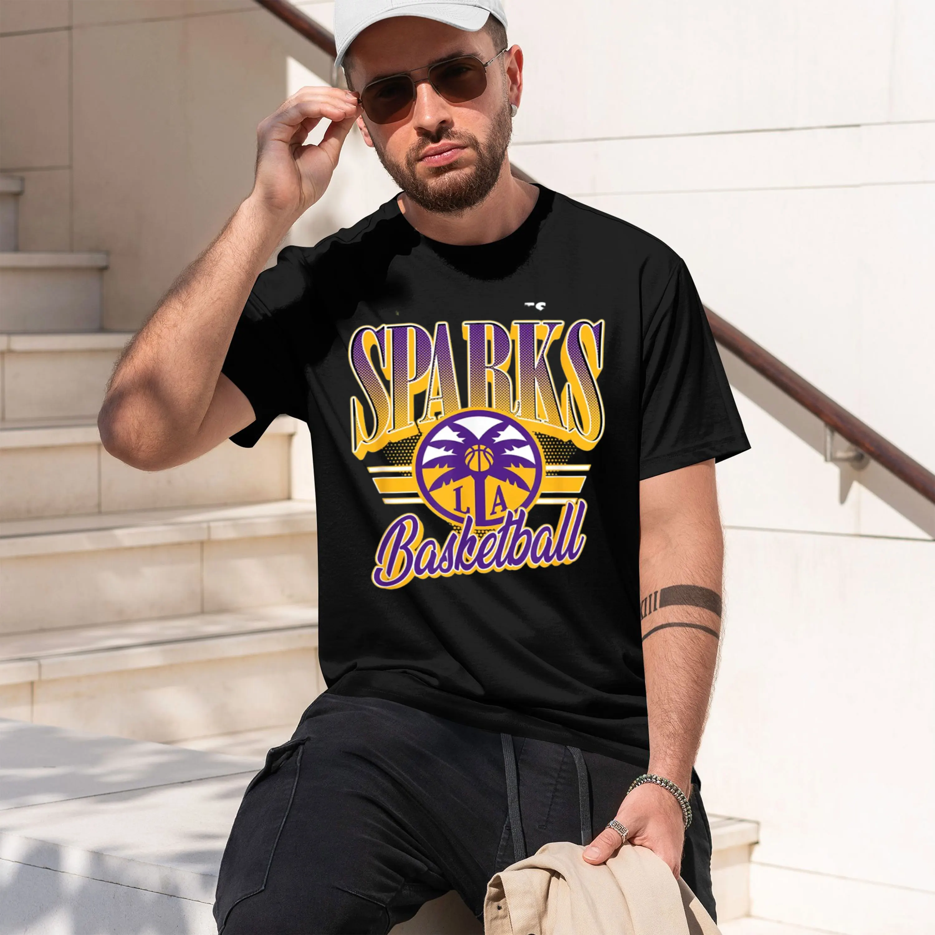 WNBA Offial Super Fan T-Shirt Summer Short-Sved Breathable Sweat-Wking Versatile Trendy T-Shirt 2026 New Model Short-sleeve crew