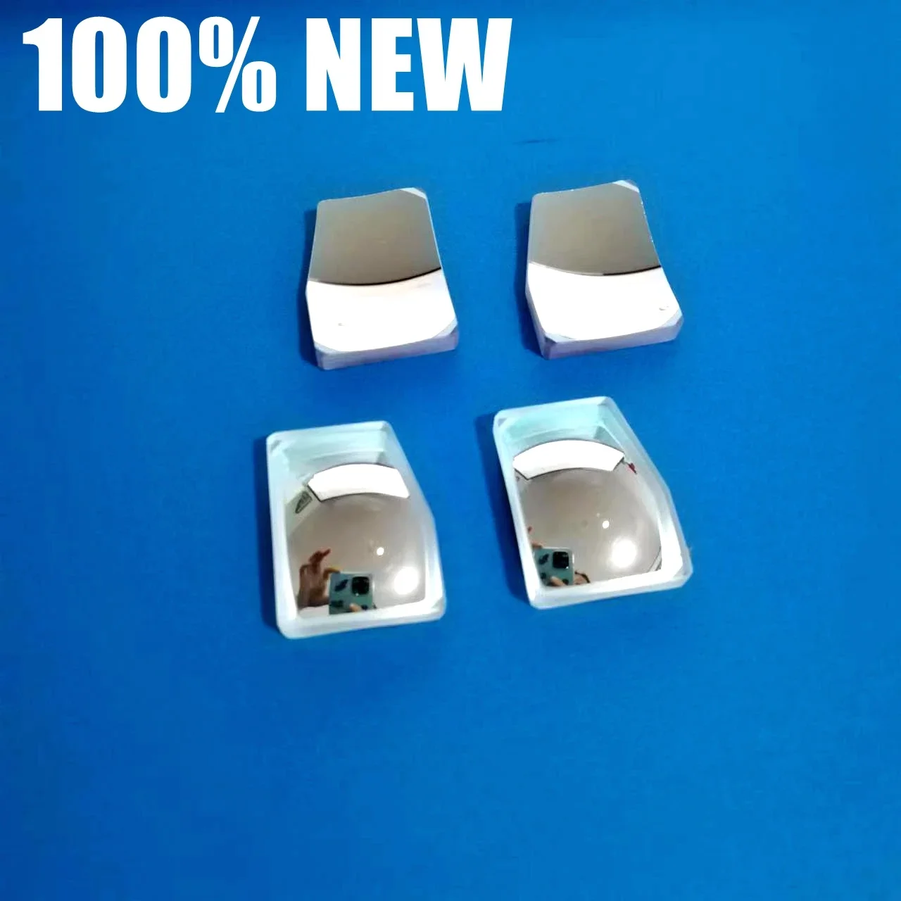 2 Riflettori Ottici Per Proiettori Fai Da Te &ndash; Specchio Primo Facce 40x30x2 Mm, Alta Riflettivit&agrave;
