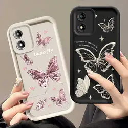 E13 Star Butterfly Sky Eye Ladder Phone Case For Motorola Moto E13 Cover
