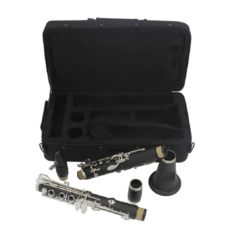 B-flat Bakelite clarinet, elementary playing instrument