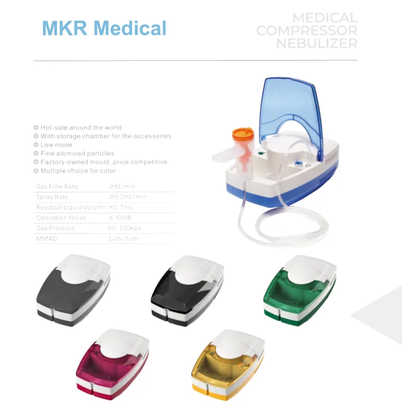 Hot Sale Portable Compressor Nebulizer Machine Low Price CE Approved Medical Mask Nebulizer