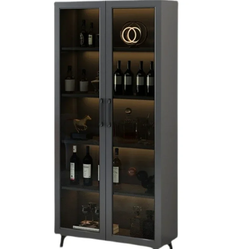 Height Side Cabinet Corner  Household Showcase Wine Locker Display